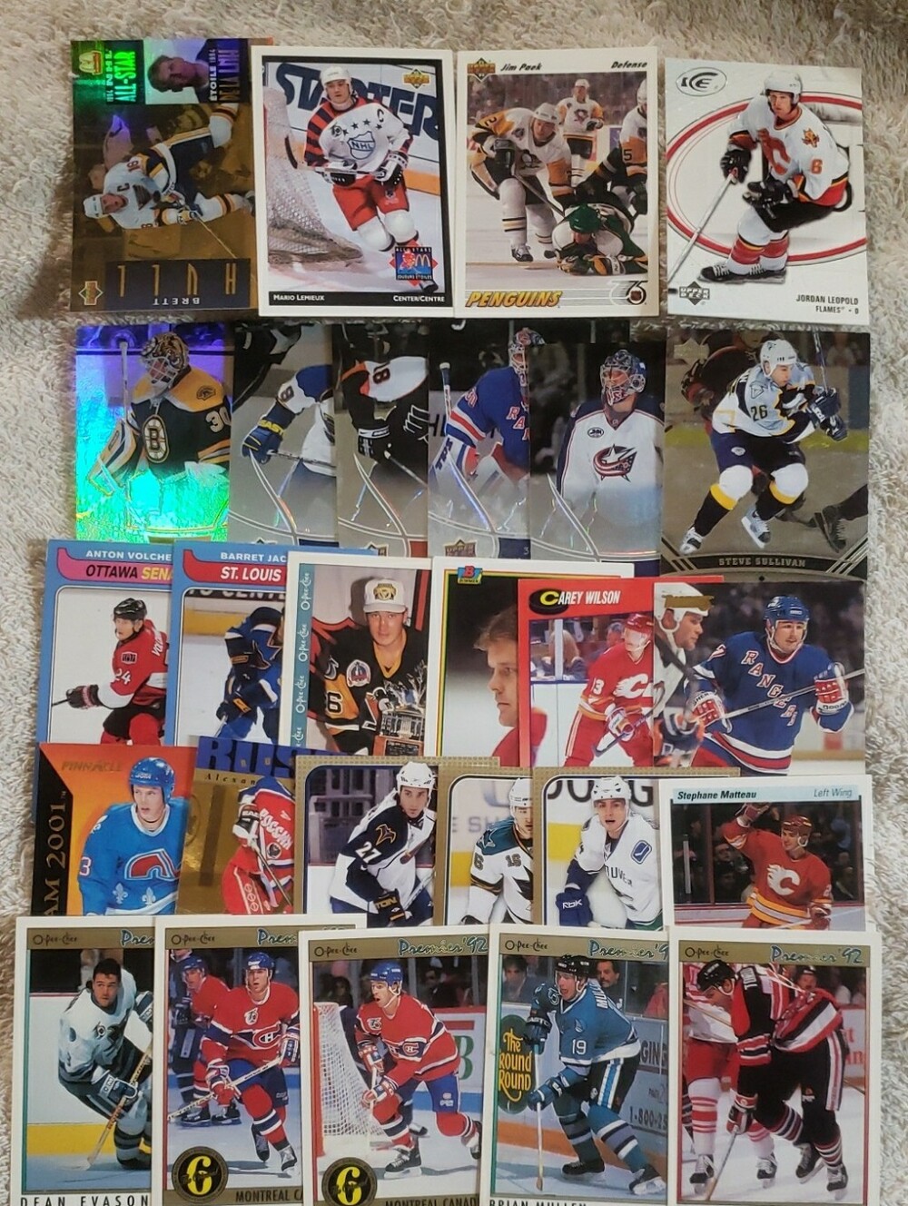 Misc Hockey Card Bundle - Vintage And Modern - Multiple Brands